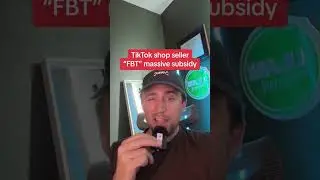 TikTok shop &ldquo;FBT&rdquo; subsidy