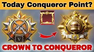 🇮🇳 DAY 3 AAJ KITNE POINT PR MILEGA CONQUEROR ⁉️ SOLO ,DUO,SQUAD TPP,FPP ⁉️ CROWN TO CONQUEROR TIPS ✅