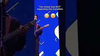 The crowd was not expecting this transition #shorts