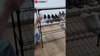 New Product 4-Tier Metal Shoes Rack