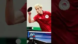 Stamatouros Best Backhand Flick in Greece 🏓 Olympiacos Superstar ✨