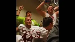 &ldquo;Win With Class, Sing That Song!&rdquo; 🗣️ | Indiana Hoosiers Celebrate Huge Win | College Football