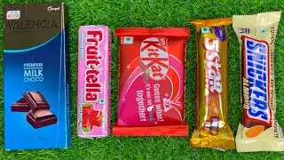 Satisfying Asmr Popular Candys & Chocolate Unboxing Cutting Video. GIANT Sweets Chocolate Asmr. P-54