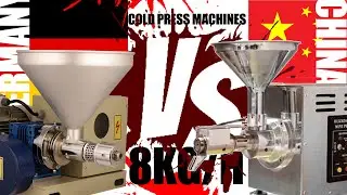 COMPARISON OF TWO TYPES OF MOST POPULAR COLD OIL PRESS MACHINES - GERMANY VS. CHINA - PERSSEH CO.