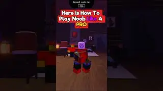 Here Is How To Play Noob Like A PRO in Forsaken! #forsaken #roblox