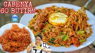 SADIS CABENYA 60 BIJI! MIE JENGKANG TERKENAL PEDES BANGET DI DEPOK!
