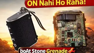 Boat Stone Grenade 😱Speaker ON Nahi Ho Raha | Full Repair Video Hindi✅🔥 Charging Heat Solution 