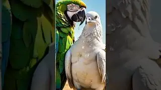 The Elephant, the Parrot, and the Pigeon: A Story of Friendship and Resilience