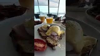 Sydney InterContinental Club Lounge Breakfast View!