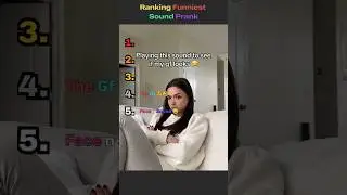 Ranking Best Sound Prank Moments LMAO! #shorts
