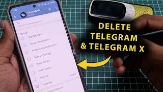 How To Delete Telegram & Telegram X Android App Account Permanently | Using Mobile App & Website