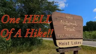 Hoist Lakes Backpacking July 2022-SUPER Difficult! In 4K