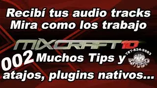 RECIBI TUS AUDIO TRACKS MIXCRAFT 002