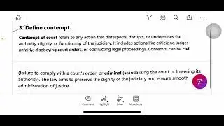 Contempt of Court | Professional Ethics | Justice Insight 360