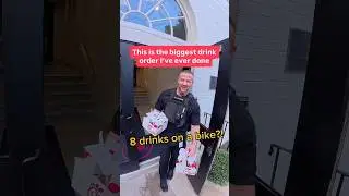 Думаю, дальше нам придётся выпить 12 коктейлей #ubereats #doordash #shorts