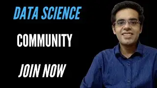 Join Data Science Community to grow in Career!
