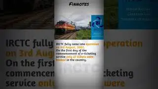 #irctc #irctcupdate  #youtubeshorts #shorts #finnotes
