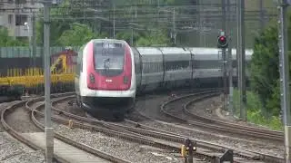SBB RABDe 500 ICN on the Gotthard Route and Central Switzerland between 2011 and 2019