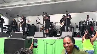 Junkyard band at Watkins park for Juneteenth  6/14/25