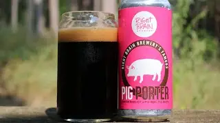 Right Brain Brewery|PIG PORTER|Porter Made With Real PIG PARTS?!