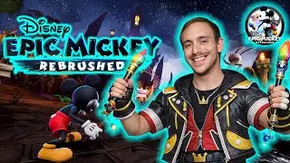 👉 KH Player Tries Epic Mickey (First Time)