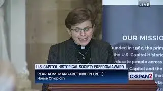 US Capitol Historical Society 2023 Freedom Award Cheryl Johnson February 13 2024 US Chaplain Kibben
