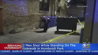 2 Men Shot While Standing On Sidewalk In Humboldt Park