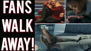 Starfleet Academy embraces weird foot fetish fanbase! As Star Trek ratings get WORSE!