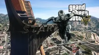 GALACTUS VS SILVER SURFER! (GTA 5 PC MODS)