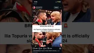 Paddy pimblett vs Ila topuria at #ufc 324 #england #mma #spain #georgia