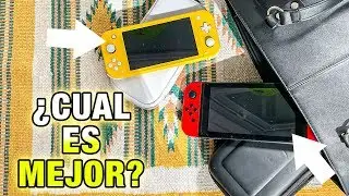 llevamos DOS Nintendo SWITCH de viaje &iquest;cu&aacute;l es MEJOR? 🤔 (CL&Aacute;SICA vs LITE)