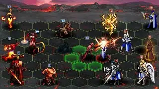 Heroes Magic World - Inferno android game first look gameplay espa&ntilde;ol