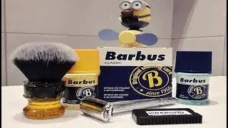 Barbus Classic Soap & Aftershave, Preshave Oil, Wilkinson Sword Razor, Yaqi Tuxedo Sagrada Familia
