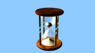 3ds max - animated Hourglass