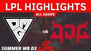 OMG vs. JDG | All Games HIGHLIGHTS - W8 D3 | LPL Summer Split 2021 | OH MY GOD VS JD GAMING