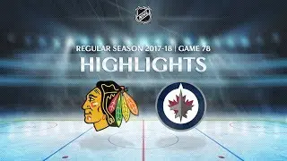 ОБЗОР МАТЧА HD ЧИКАГО - ВИННИПЕГ | BLACKHAWKS vs. JETS | MARCH 29, 2018 | NHL REGULAR SEASON