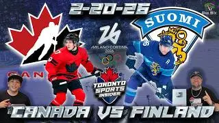 Canada vs Finland Men's Semifinal Hockey LIVE 🔴 | 2026 Olympics LIVE Stream Reaction & Play By Play