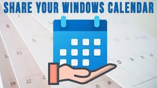 Share Your Windows Mail Calendar with Others