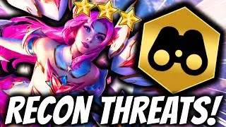 3 STAR KAISA WITH RECON + THREATS IS OP! | Teamfight Tactics Patch 13.1C