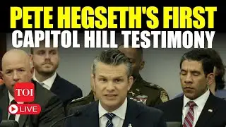 LIVE I Pete Hegseth's FIRST Testimony Since Signal Leak; Defence Secretary On Trump's Defence Budget