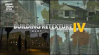 BUILDING RETEXTURE IV GTA SA || GTA SA ANDROID