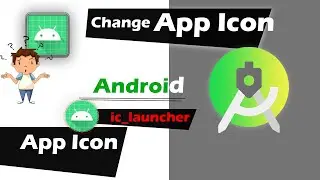 Change App Icon in Android Studio | How to Change App Icon in Android | mipmap ic_launcher #7