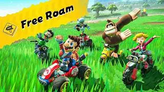 Mario Kart World - Free Roam Gameplay