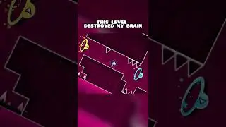 This Level Broke My Brain #geometrydash #insanelevel #challengelevel #shorts