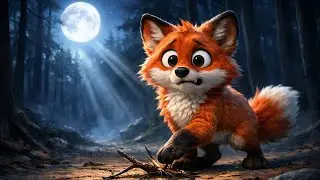 Animal Story - The Fox Who Stepped on the Twig 🦊 | #animal