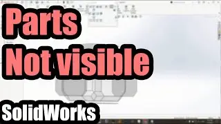 🧩 Детали SolidWorks не видны? 3 простых способа центрировать модель на экране (масштабирование и ...
