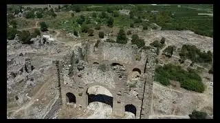 Aspendos Theater Belek Türkei #4k #drone #travel #fliegen #dji #urlaub #avatar #türkei #antalya