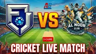FJ Tanzanite Club vs Alnoor Club Friday Cricket Match Watch Live Only On Ansari Sports