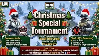 🔥 BGMI Live Gameplay | Assault Tribe Gaming | Intense Squad Fights & Rank Push