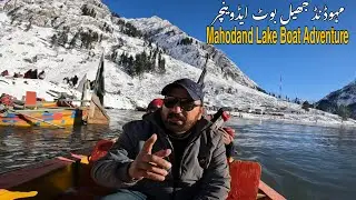 Mahodand Lake Covered in Snow | Winter Boat Adventure | Kalam Series Episode 9